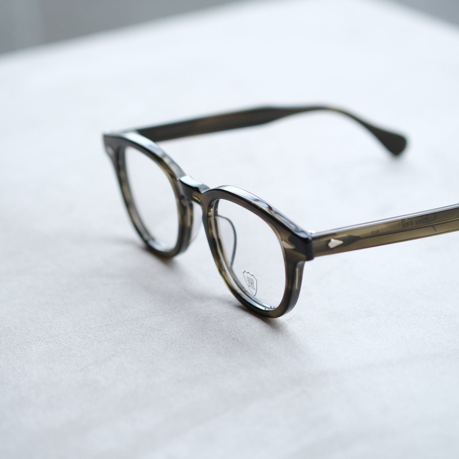 JULIUS TART OPTICAL】AR 48□22 - Olive Green Sasa (LARGE