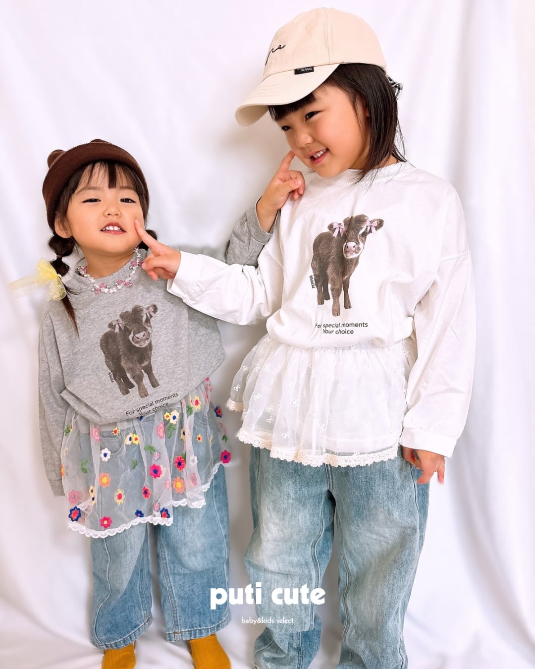 80-120 ꒰ 即納 ꒱ Cow T / Pepper ⸝⋆