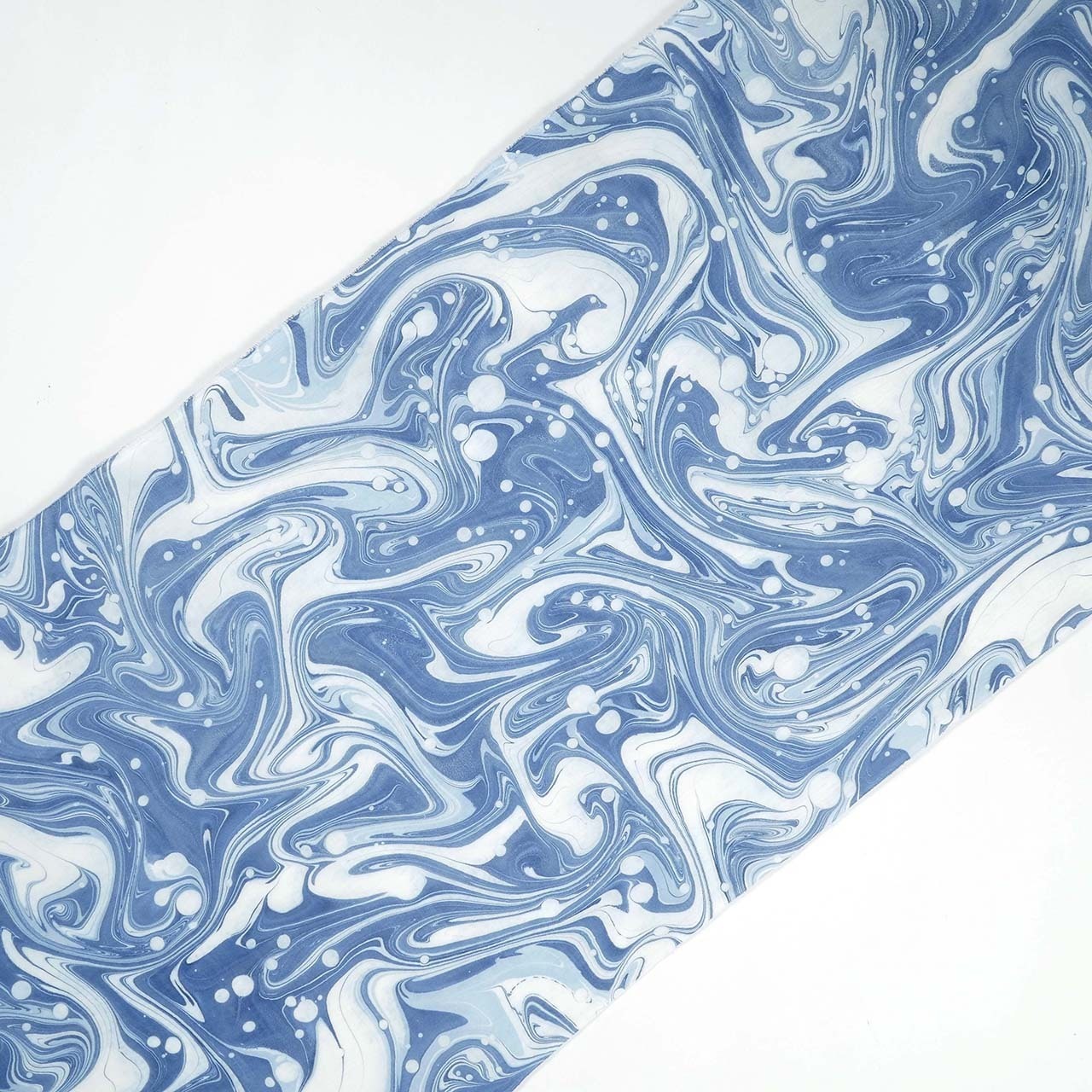 「露草色〜一生物の紺色との出会い〜」マーブル×ドット