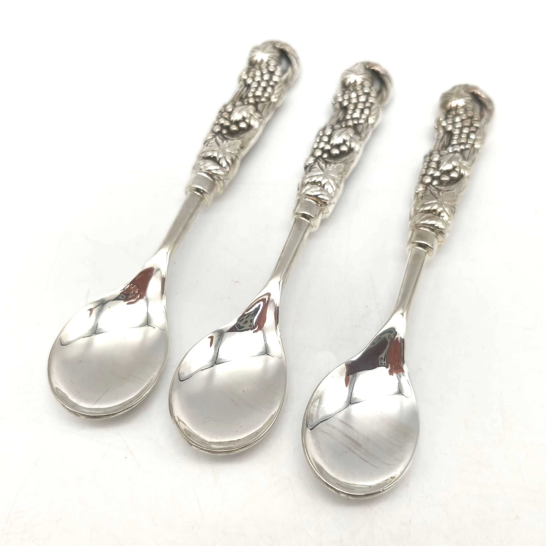 銀製スプーン3本セット シルバー カトラリー 銀製スプーン・シルバー・カトラリー・3本セット・No.250329-33・梱包