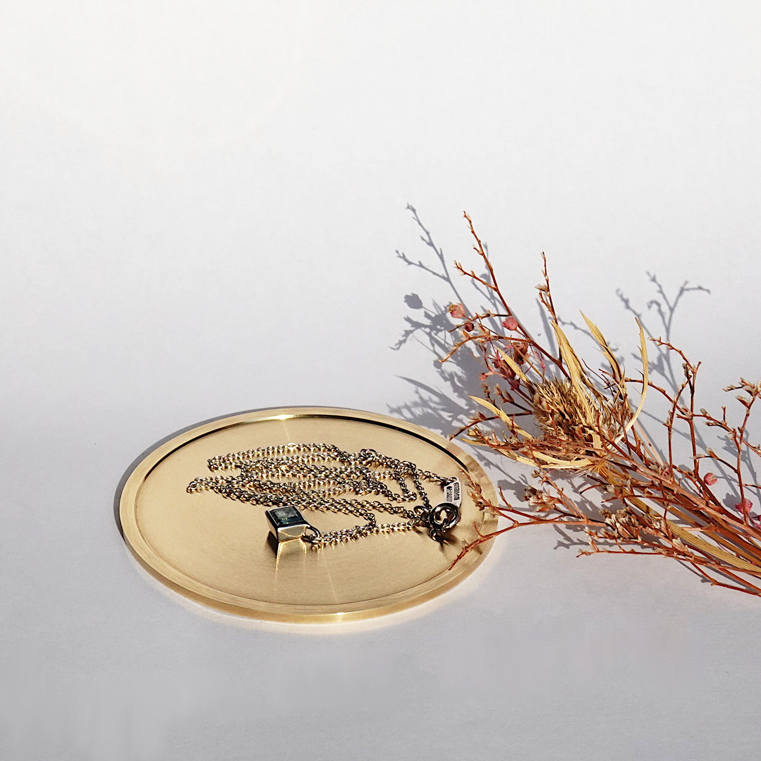 シンプルな真鍮のトレー | たけうち工房