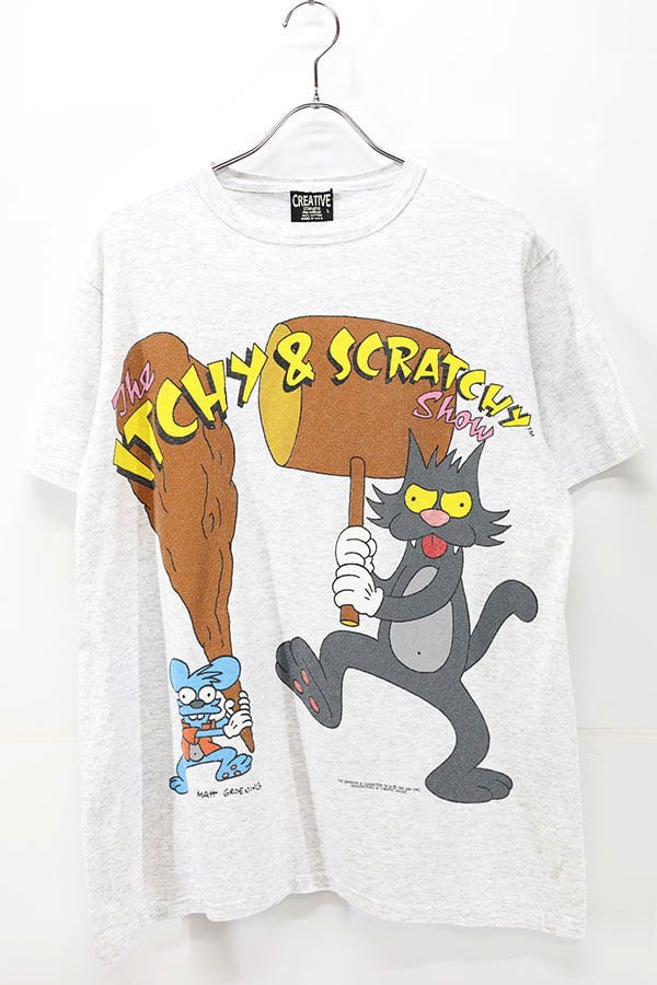 イッチーアンドスクラッチー itchy & scratchy tシャツ 00s(The イッチーアンドスクラッチー itchy & scratchy tシャツ 00s(The