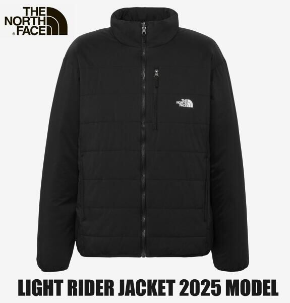 ザ・ノース・フェイス ノースフェイス ジャケット 中綿 ライトライダージャケット THE NORTH FACE LIGHT RIDER JACKET NY82554 ブラック