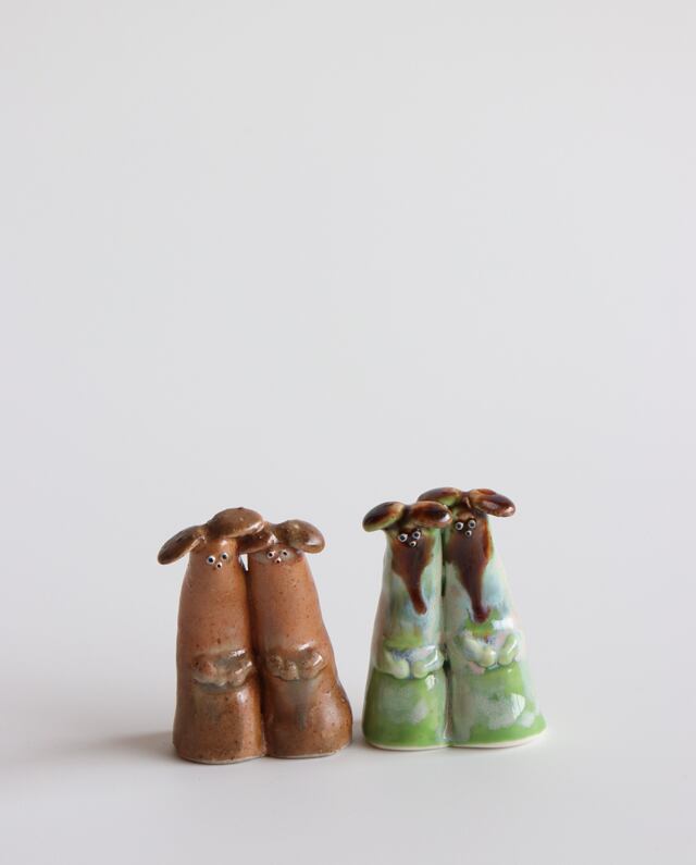 祈りくんの小さなフラワーベース(寄り添う) 花瓶