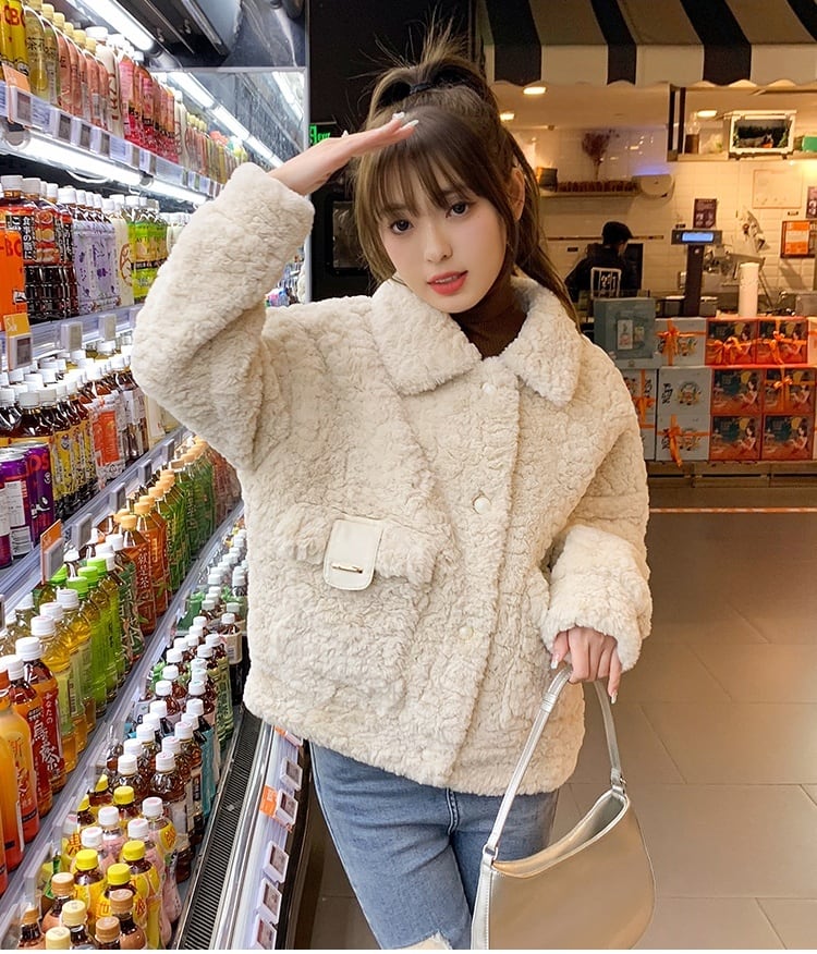 ☆ブルーフォックス☆ショートコート☆着丈59cm☆Josephine 