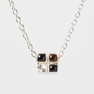 SAIKORO black & brown -necklace-