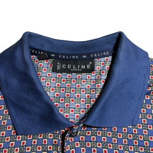 vintage CELINE HOMME long sleeves polo shirt