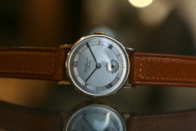 【J.W.BENSON(SMITHS)】 1950’s スミス製ベンソン ローマン×セクターダイヤル K9 デニソンケース  純正BOX  / Vintagewatch  / solid gold