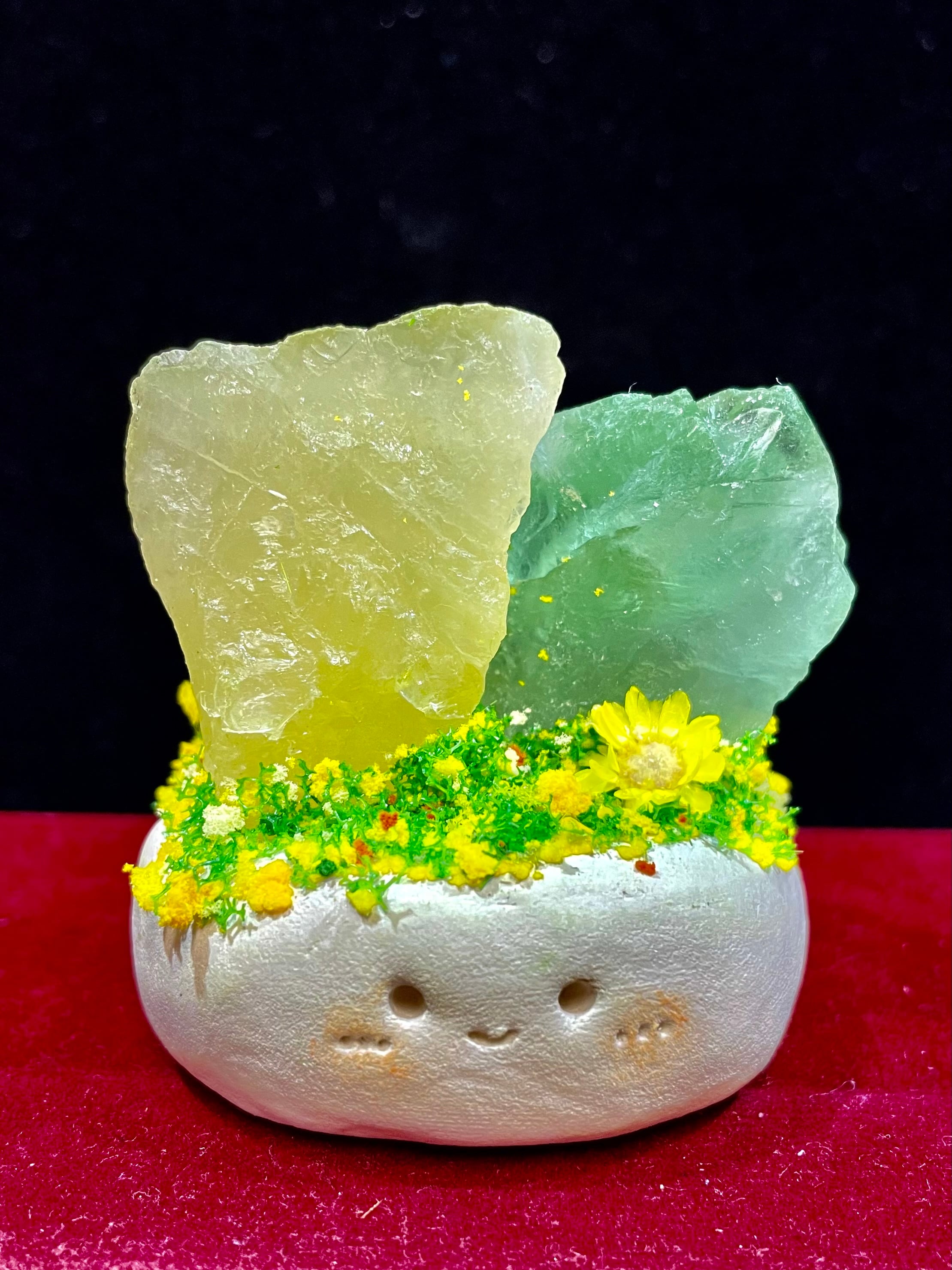 7) 「フローライト・ガーデン」ハンドメイド・アート