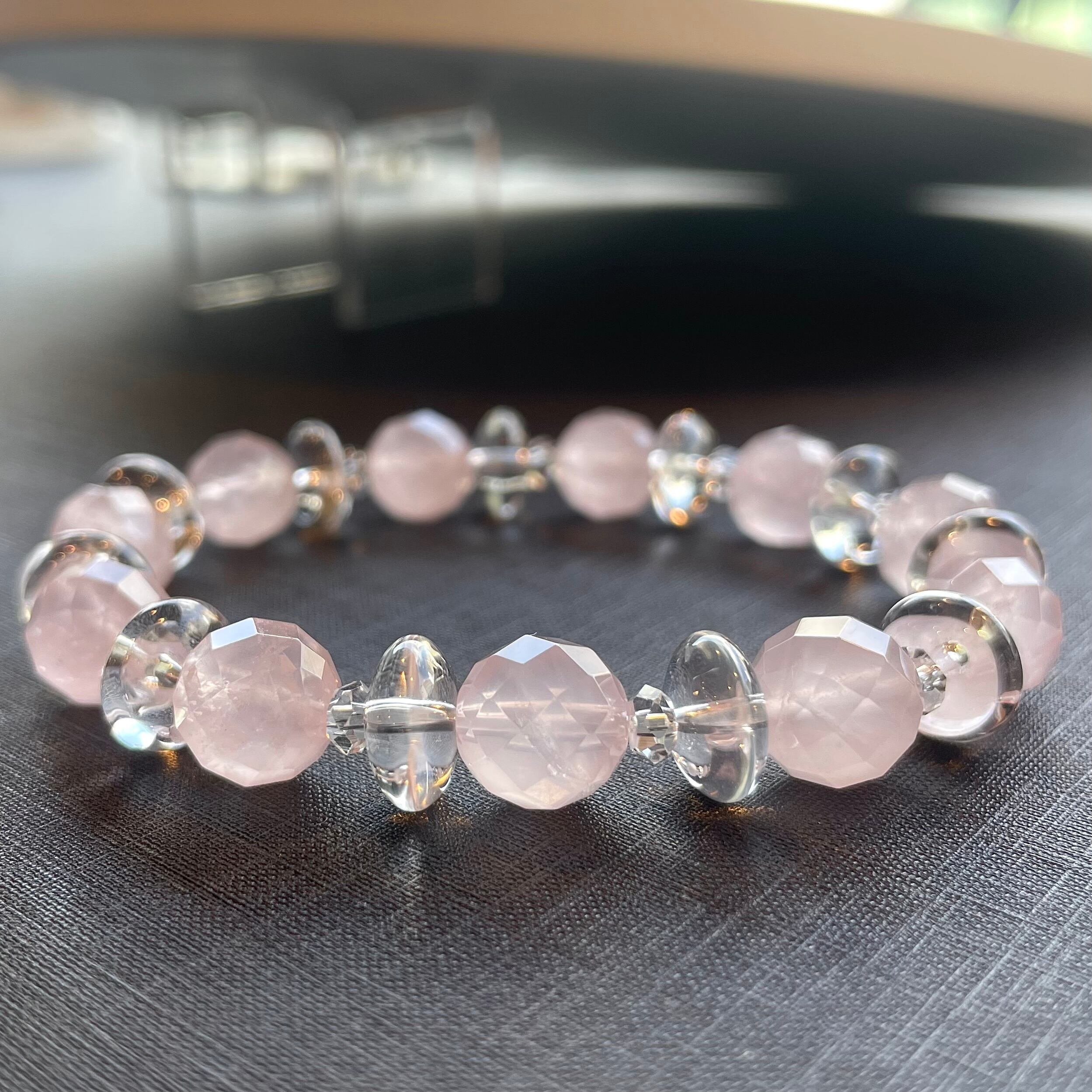 紅水晶、水晶ブレスレット No.15273 | OMORI&CO.