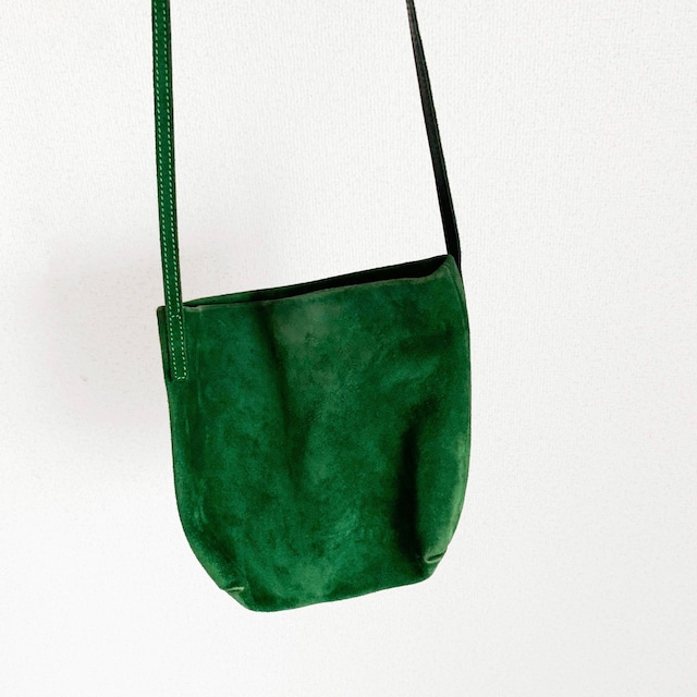 Green Shoulder Bag by Ann Demeulemeester