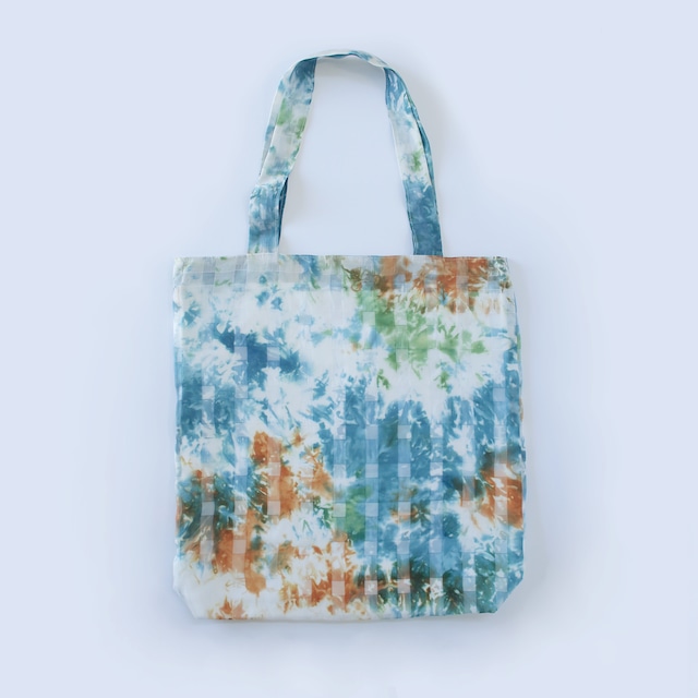 Tie dye tote 　-Blue