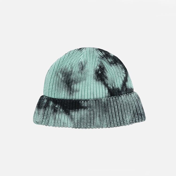 ★TIE-DYE WOOL KNIT HAT　　25188