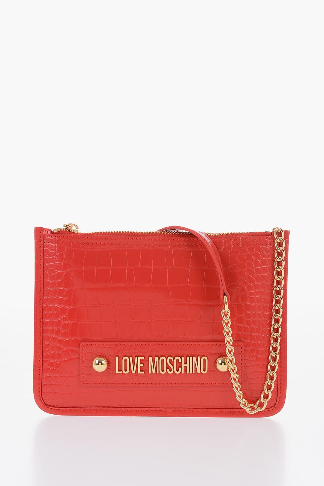 MOSCHINO モスキーノ クラッチバッグ エコレザー・フェイクレザー