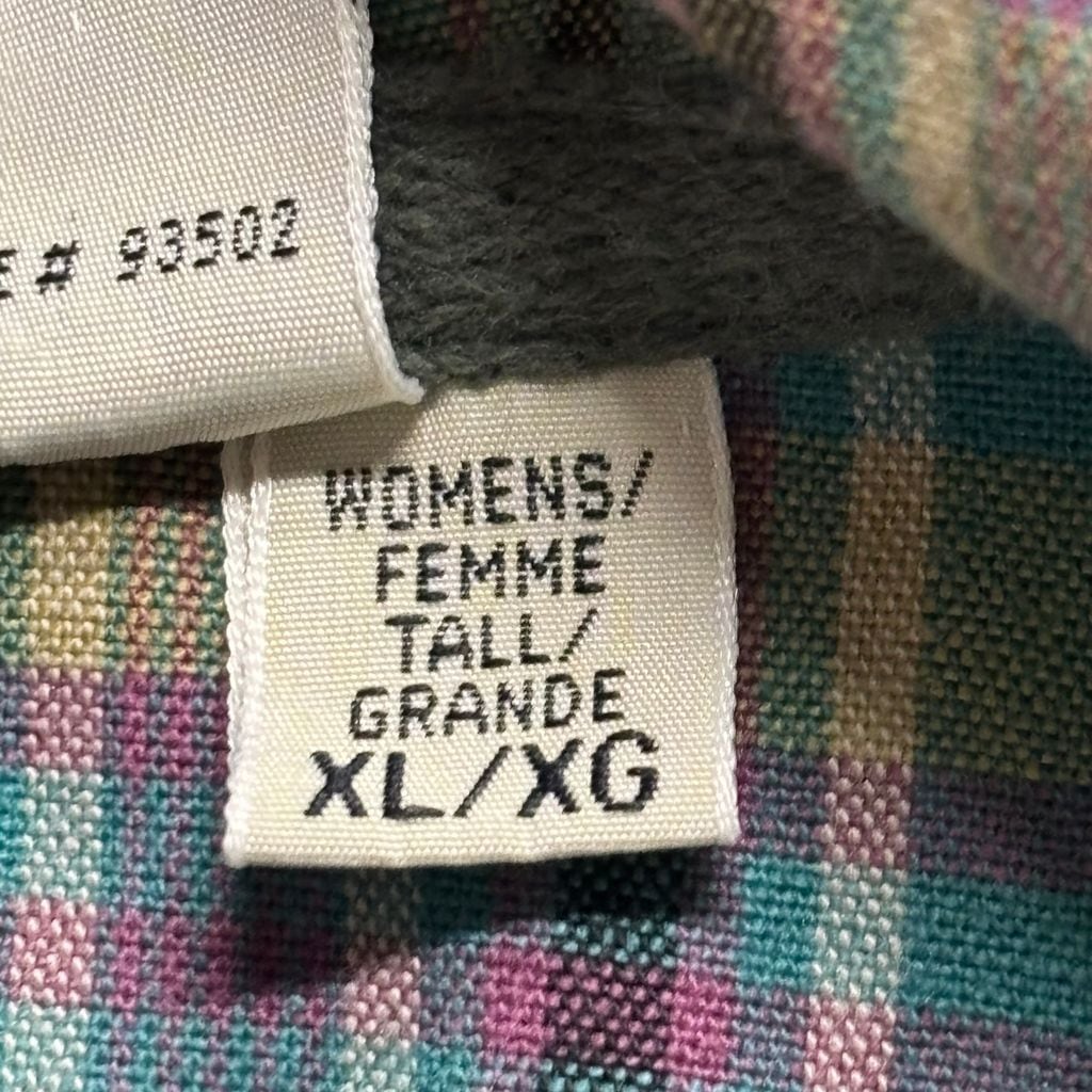 90's エディーバウアー アノラック Eddie Bauer チェック柄 コットン