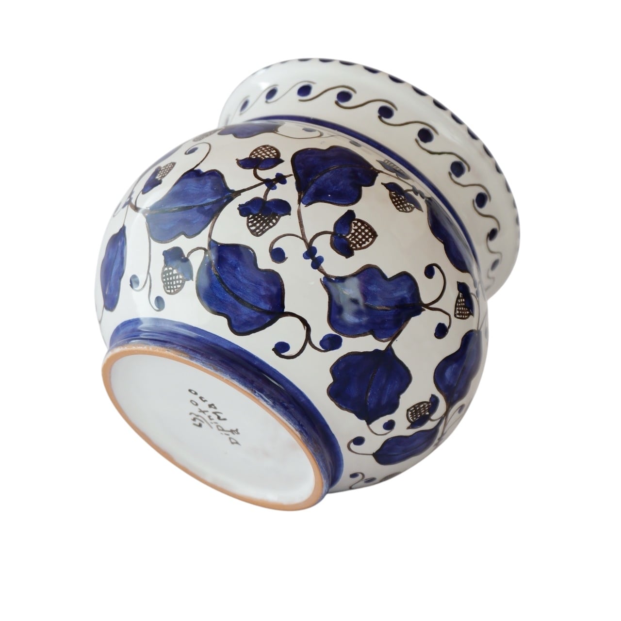 鉢カバー(M) 14cm Centrale CSP018 Cobalto Vase | CERAMICHE