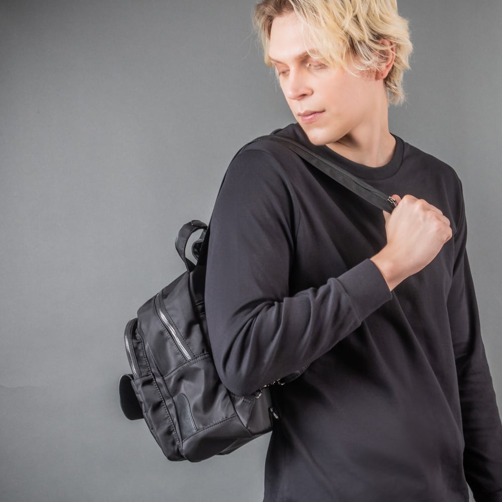 防水生地ミニリュック ACBG0041 Waterproof fabric mini backpack