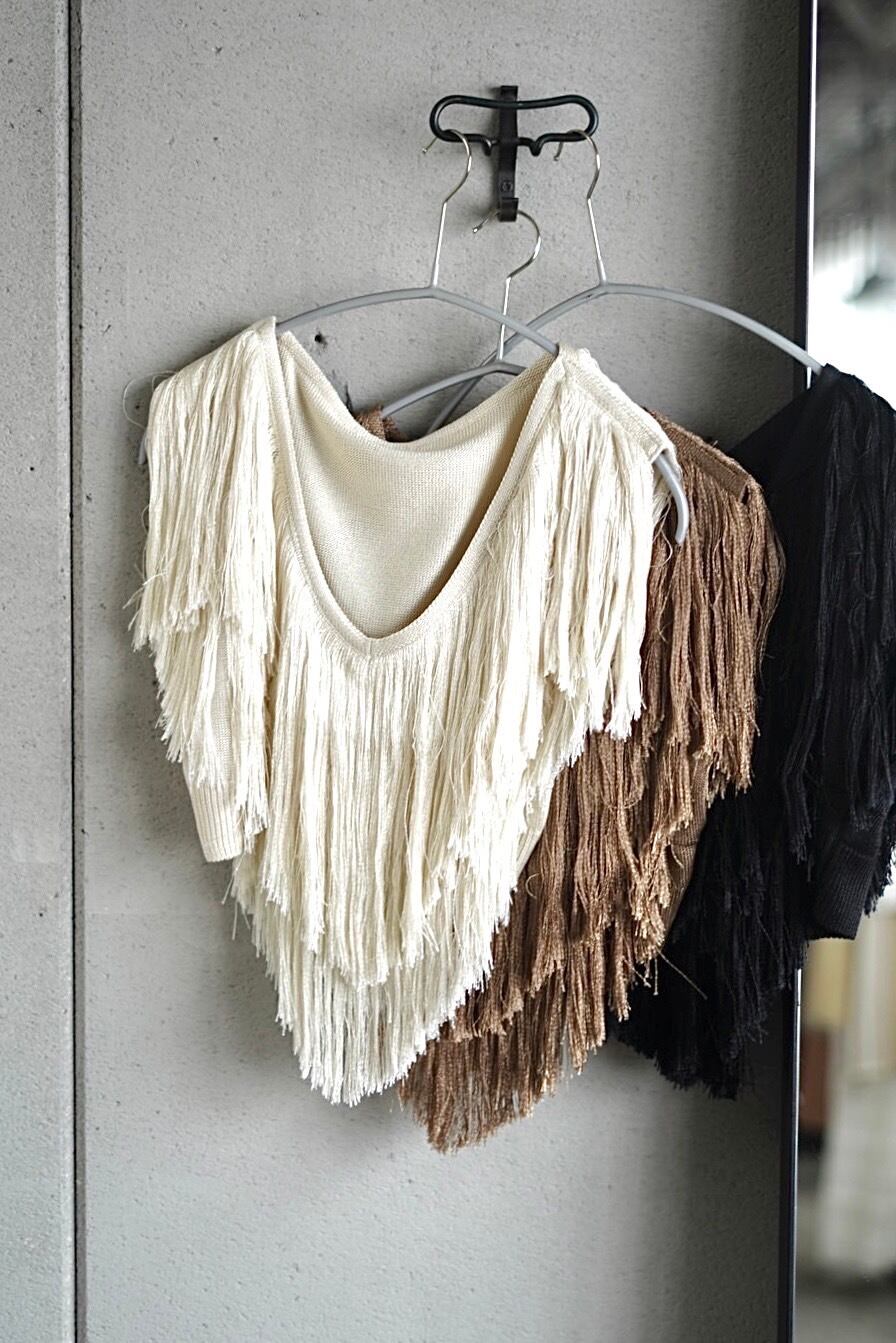 mediam Fringe Vest ミーディアム