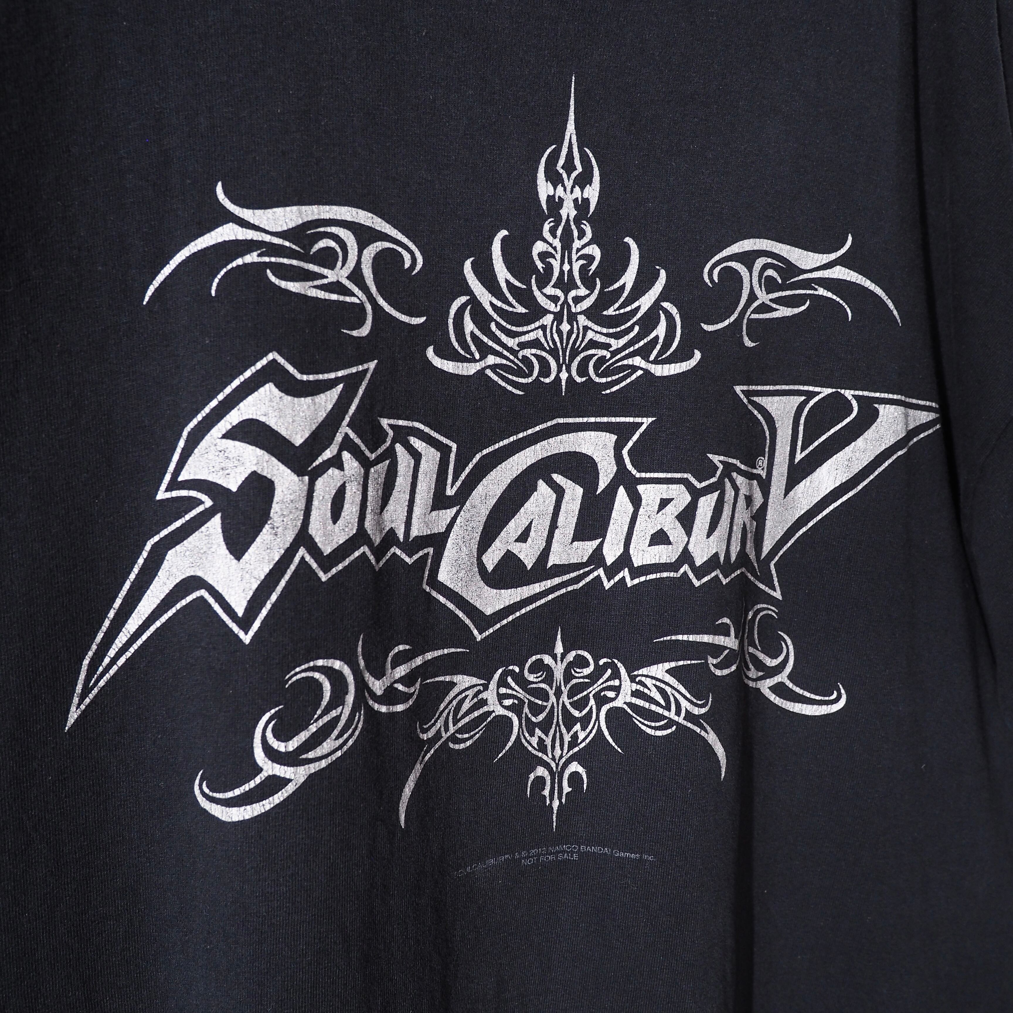 " SOULCALIBUR V - ソウルキャリバーファイブ " Promotion Over silhouette SS Tee