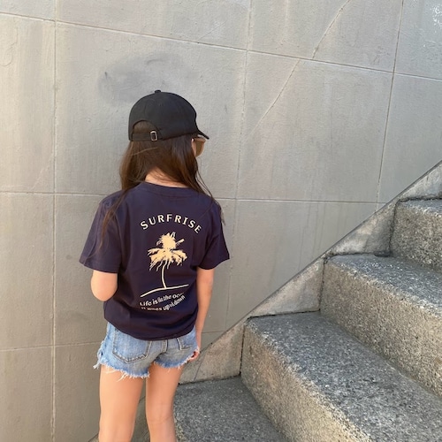 ★Kids★ Palm Tee - Navy