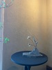 144 石の花器・石の敷台・枝ものセット