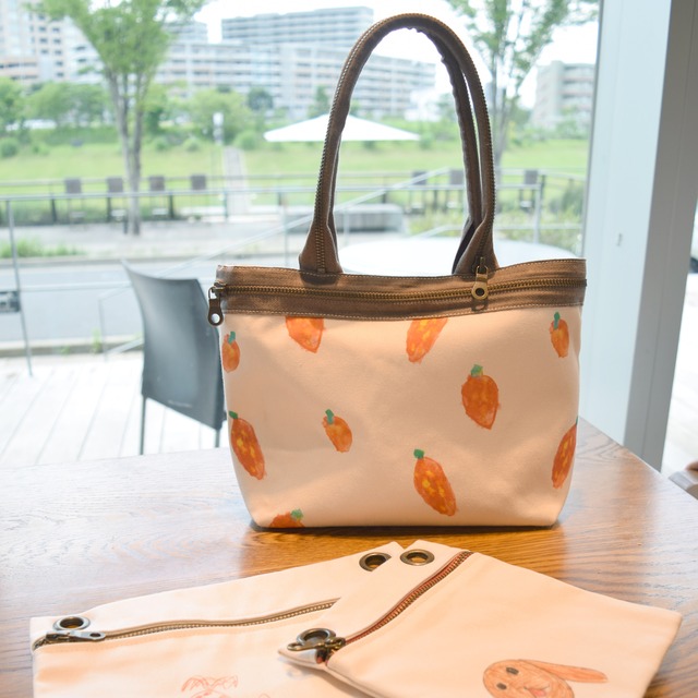 子どもの絵でオーダーメイド☆キャンバスミニトートバッグ☆軽やかながら裏地にもキャンバス地を使用したしっかりフォルム