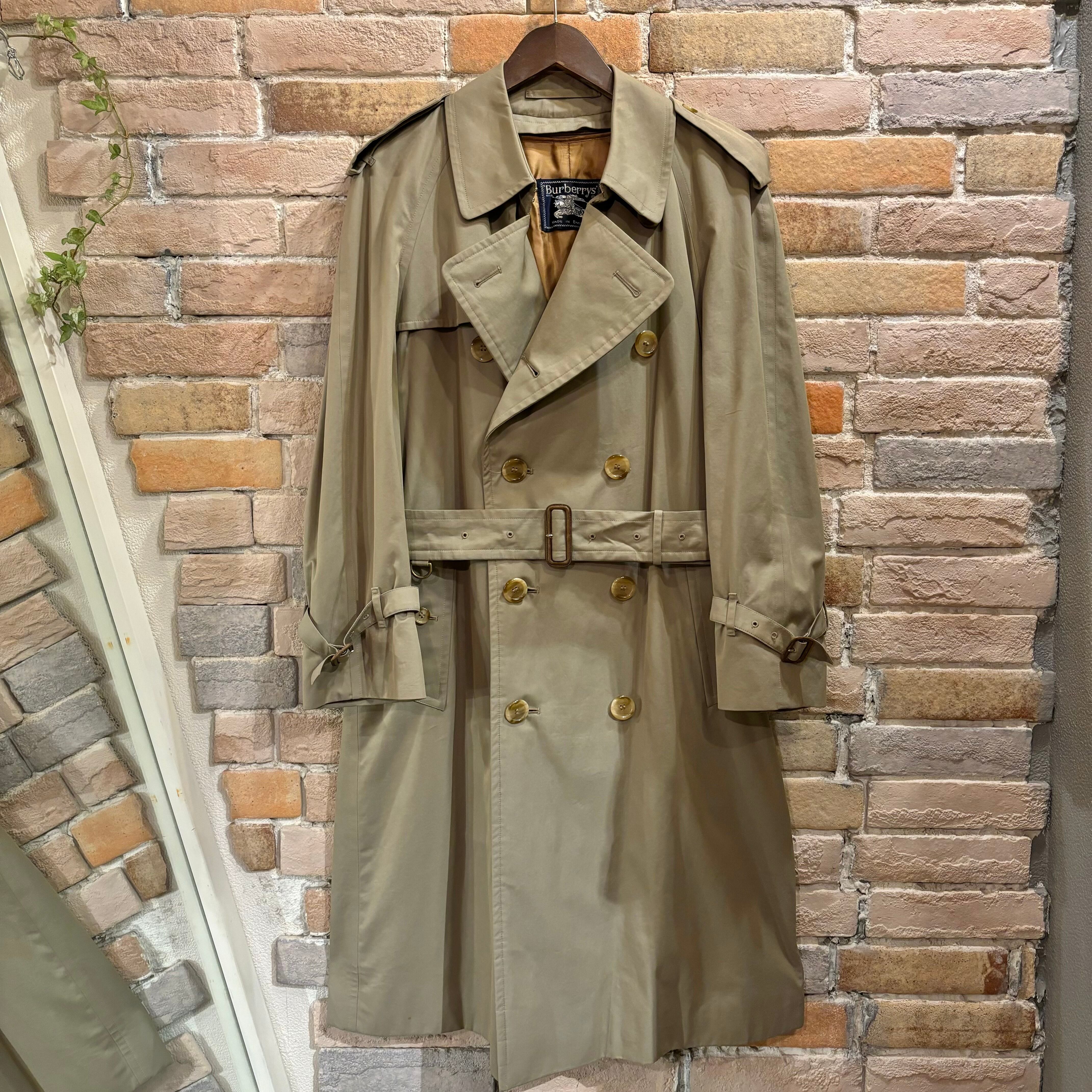 BURBERRYS バーバリー トレンチコート ライナー付き英国製 バーバリーライナー付きトレンチコート 英国製