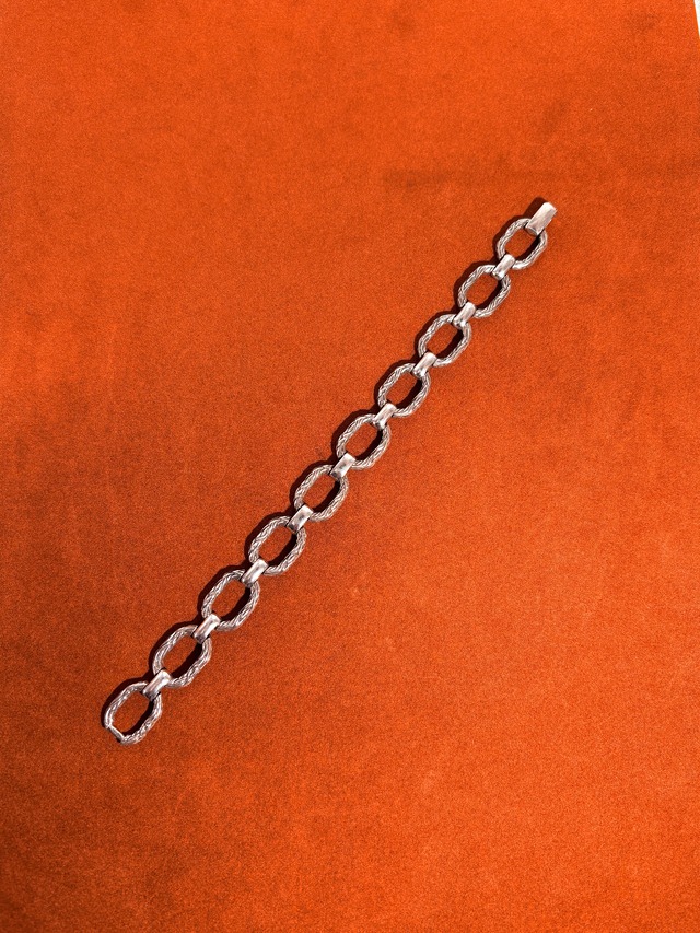 Wood Textured Link Bracelet sv800 -France-