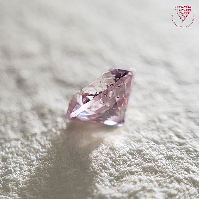 0.093 ct Fancy Light Pink SI2 CGL ダイヤモンド ルース DIAMOND