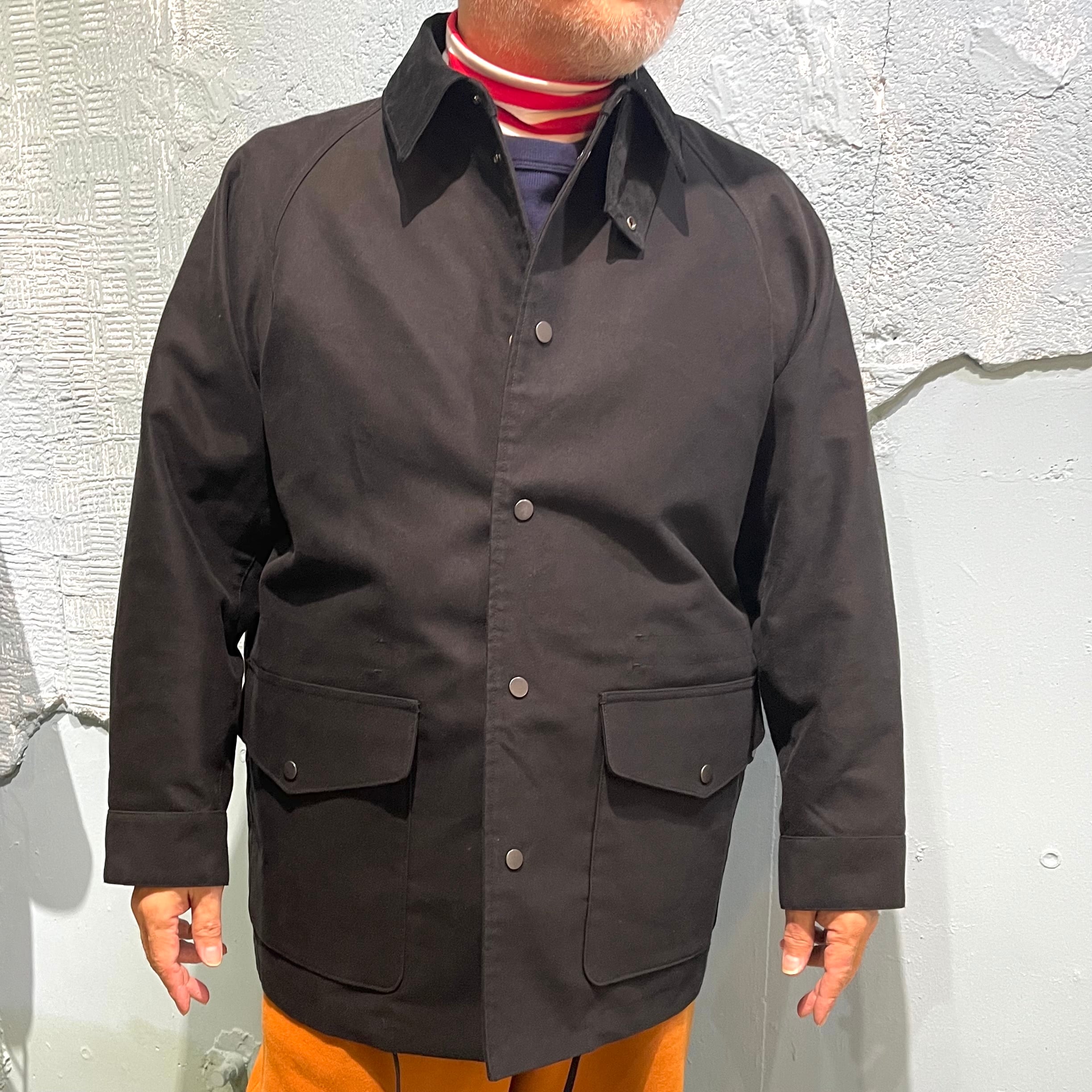 PERS PROJECTS / OLIVER FIELD hf coat / black