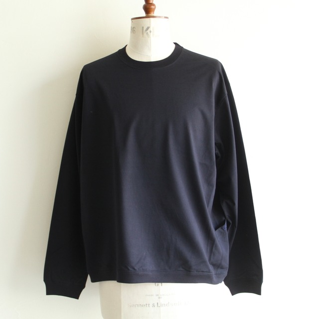 is-ness【 mens 】balloon long sleeve tee ( color block )