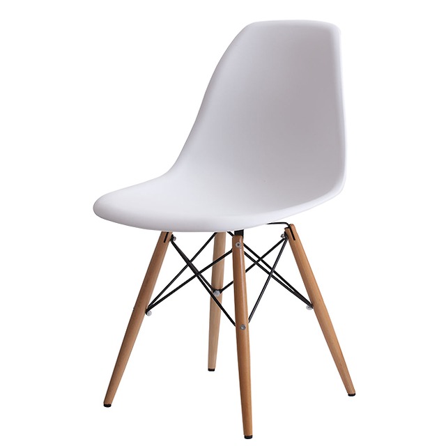 チャールズ&レイ・イームズ  『DSWシェルチェア ホワイト』　チェア シングルチェア 椅子 デザインデザイナーズ家具　インテリア 家具 