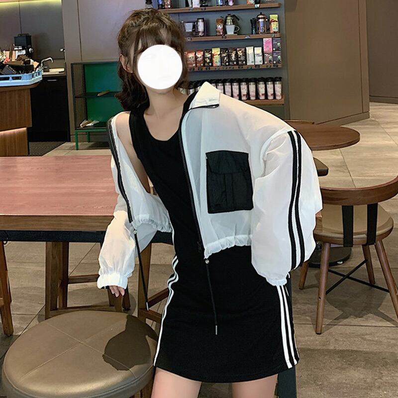 レディースサマールーズ薄手ギャザーカーディガンドレス 夏物 萌量不足55802455123