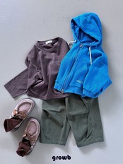 韓国子供服 / growb / モート Tシャツ / 秋服 *XS~JM*