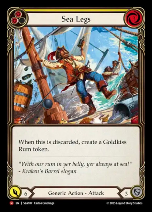 SEA187【EN】『RF』【Generic】船酔い知らず/Sea Legs 画像