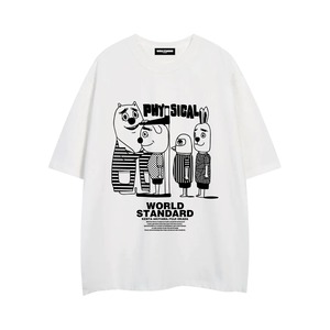WORLD STANDARD×アキナ秋山コラボクルーネックプリントTシャツ/WSHT-120
