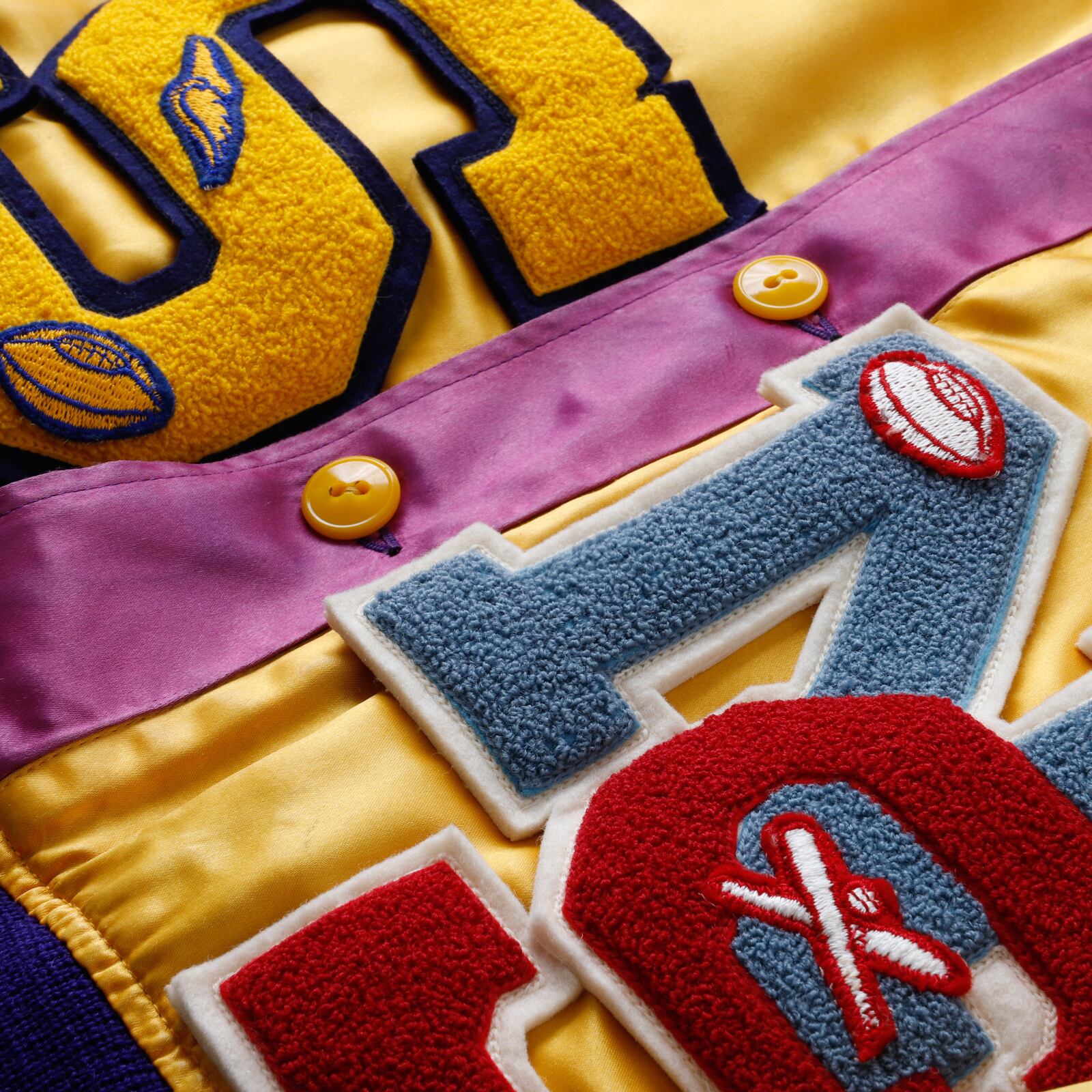 極美品】40s special vintage jacket satin fabric blouson made in