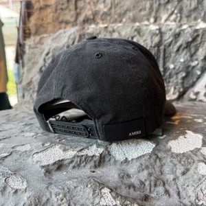 【AMIRI】MA SCRIPT BASEBALL CAP