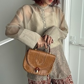 光沢シアーワイドカフスSH/ベージュ