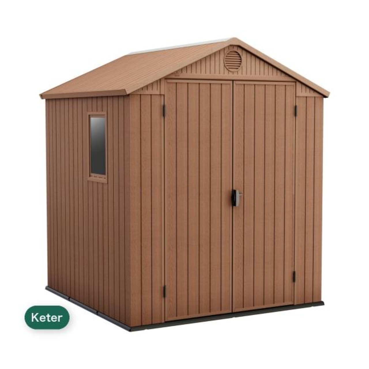 ケター Darwin 6 x 6フィート (1.9 x 1.8m) 屋外物置