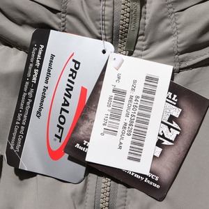 Deadstock M-R 07年 ECWCS Level7 米軍実物 プリマロフト ダウンジャケット グレー primaloft