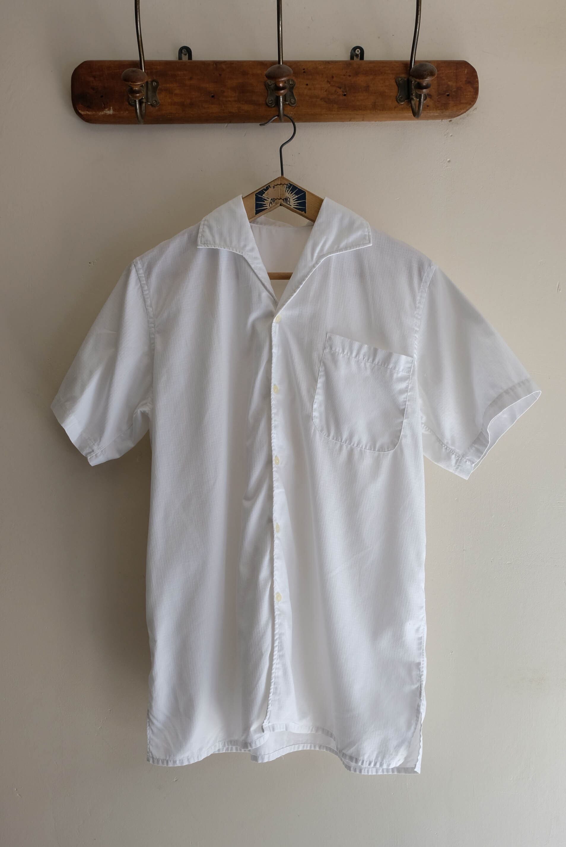 1960s ドイツ シャークカラーシャツ a | militaria & encore