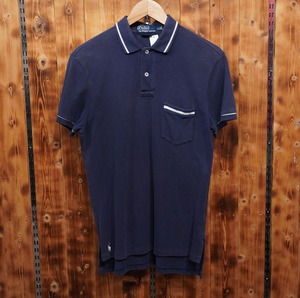 ralphlauren custom fit ポロシャツ M/ネイビー ラルフローレン