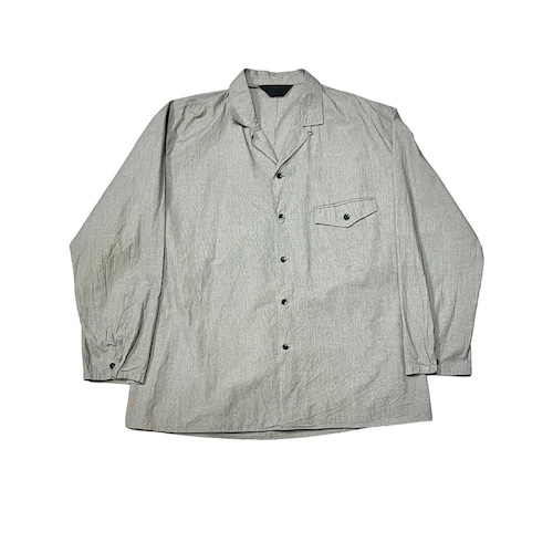 ESSAY - Open Collar Check Shirt (size-S) ¥15000+tax