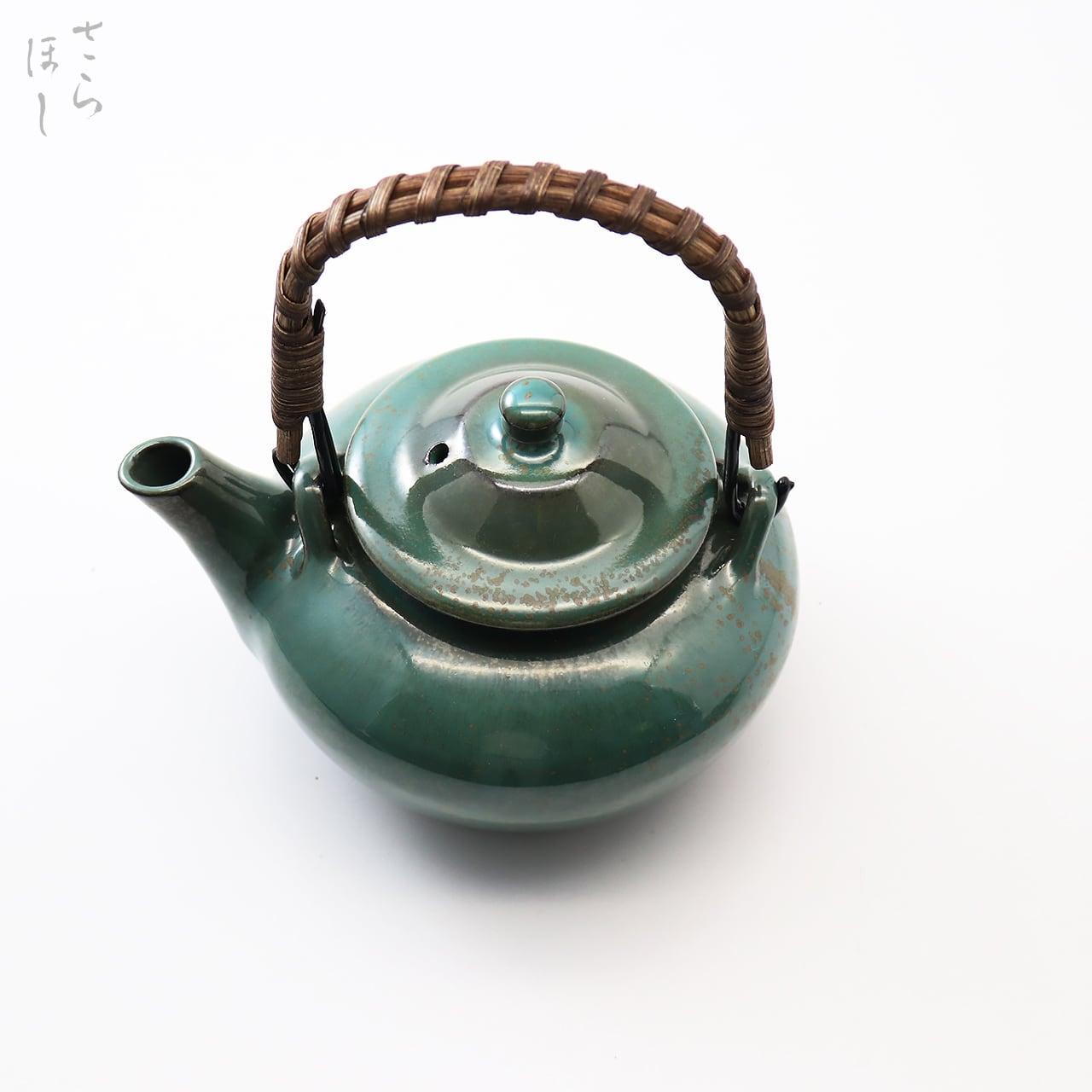 小鹿田焼 小袋窯 3合緑釉土瓶 直径約11.8cm 陶器 和食器 民藝 | 小鹿田