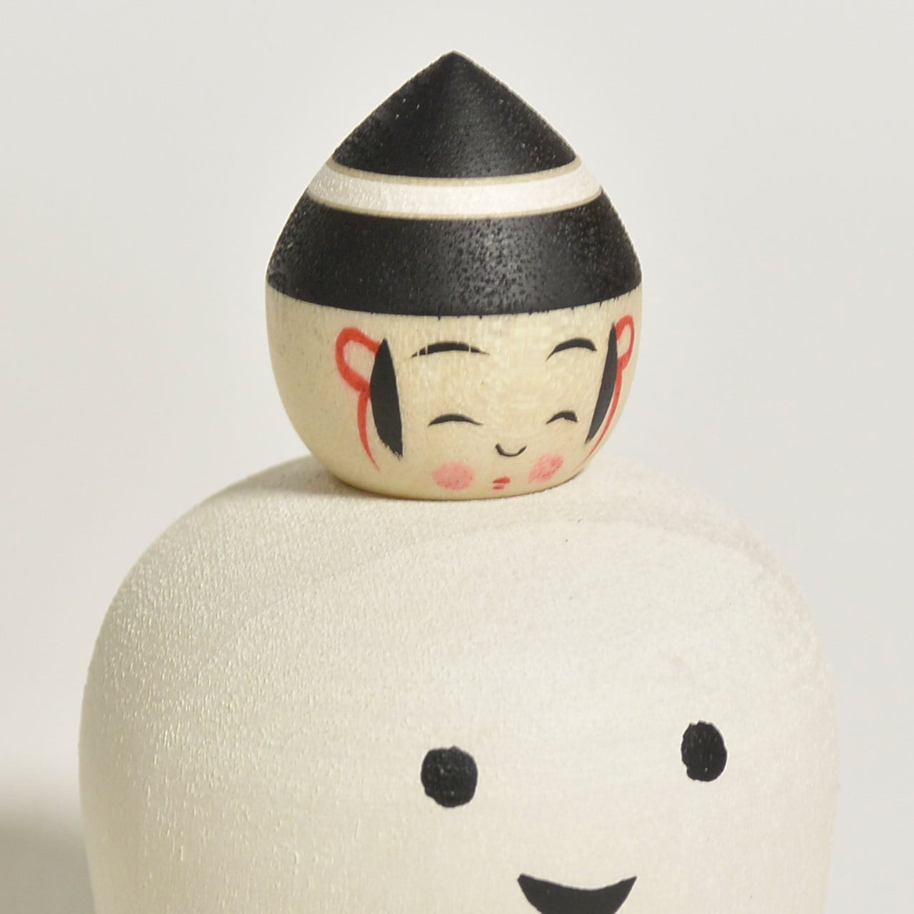 おばけのハロウィンえじこちゃんこけし 約1.5寸 約4.5cm 鈴木明 工人