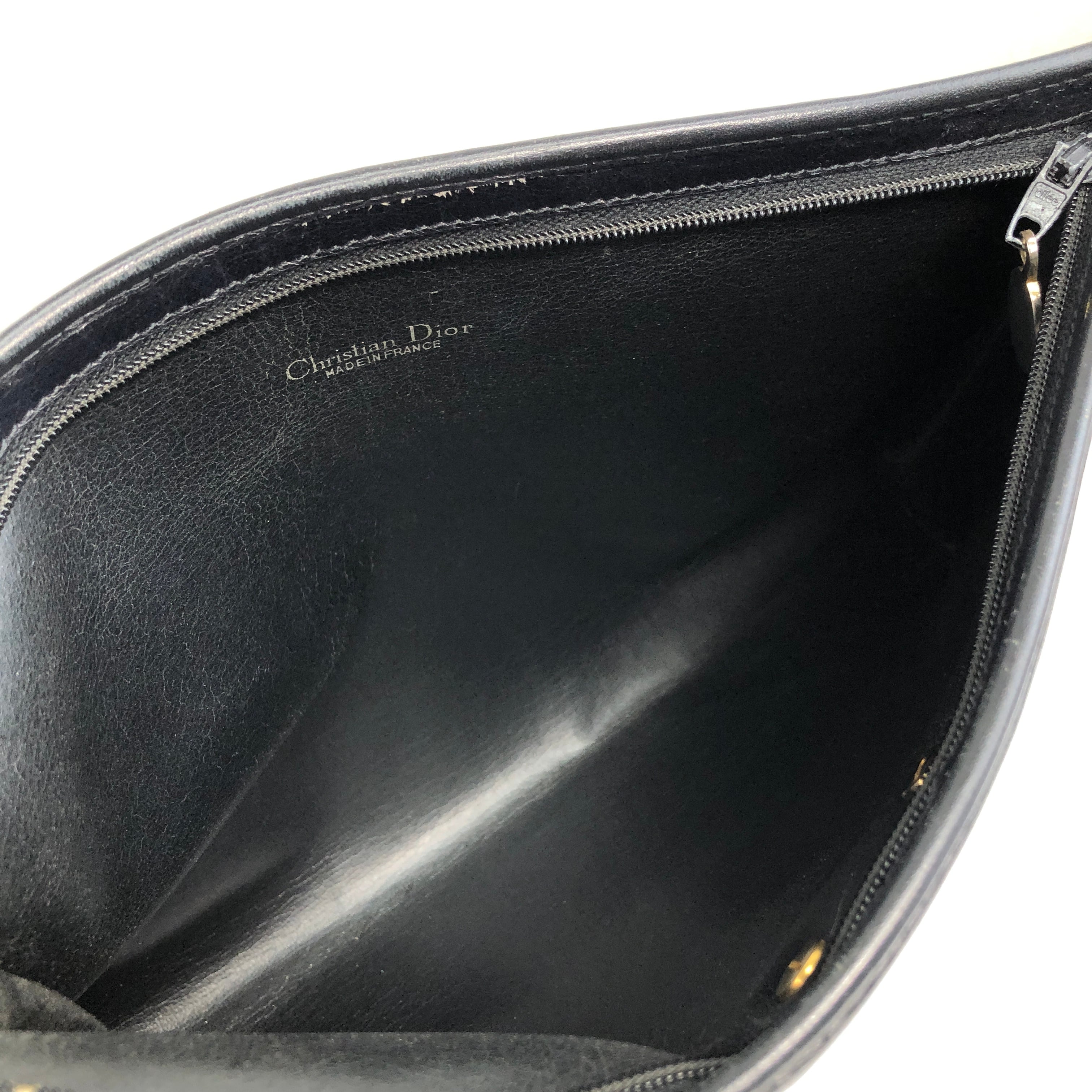 Christian Dior クリスチャン ディオール ショルダーバッグ ブラック