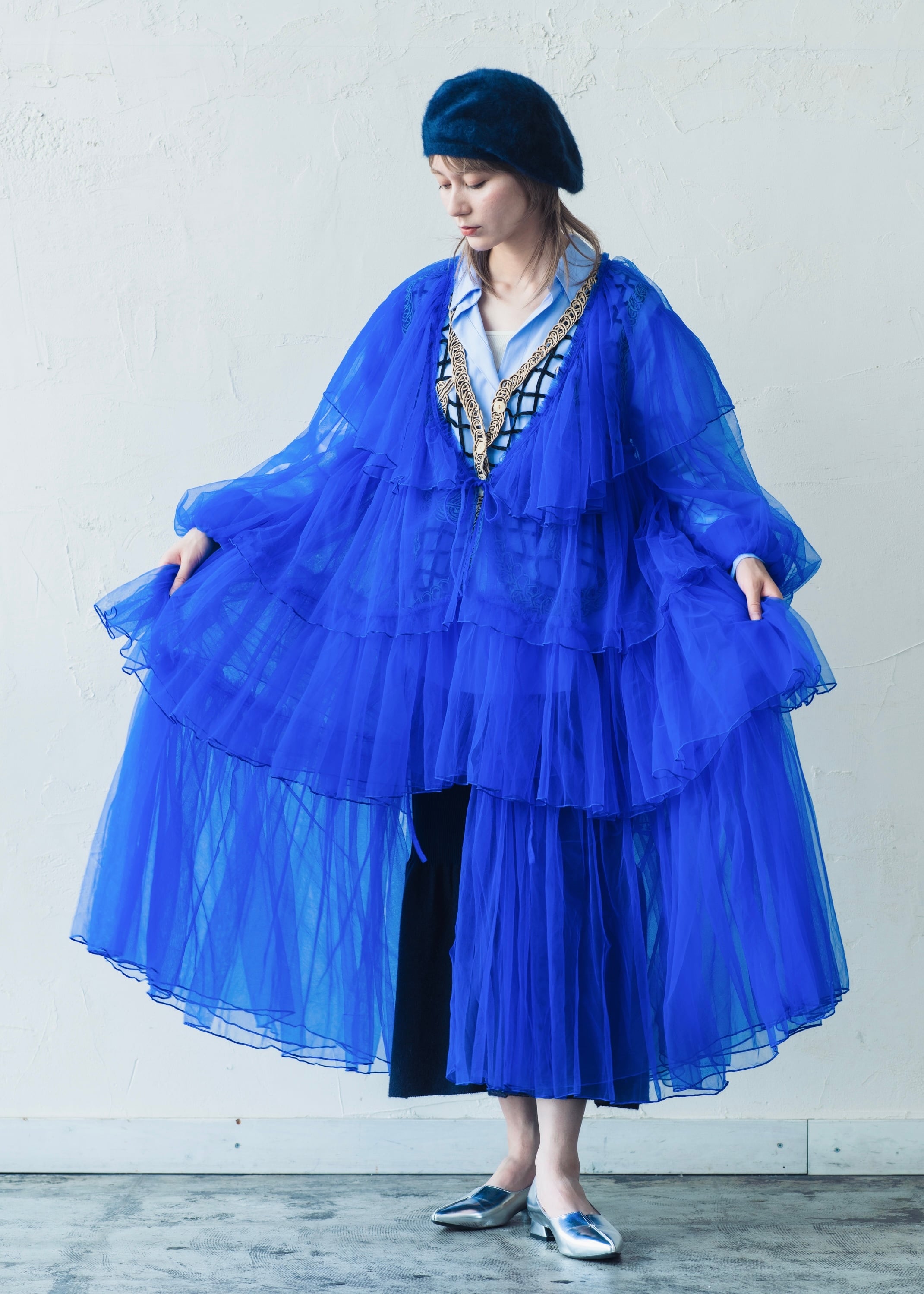 RANUN / BLUE | ORIENT MILLINERY