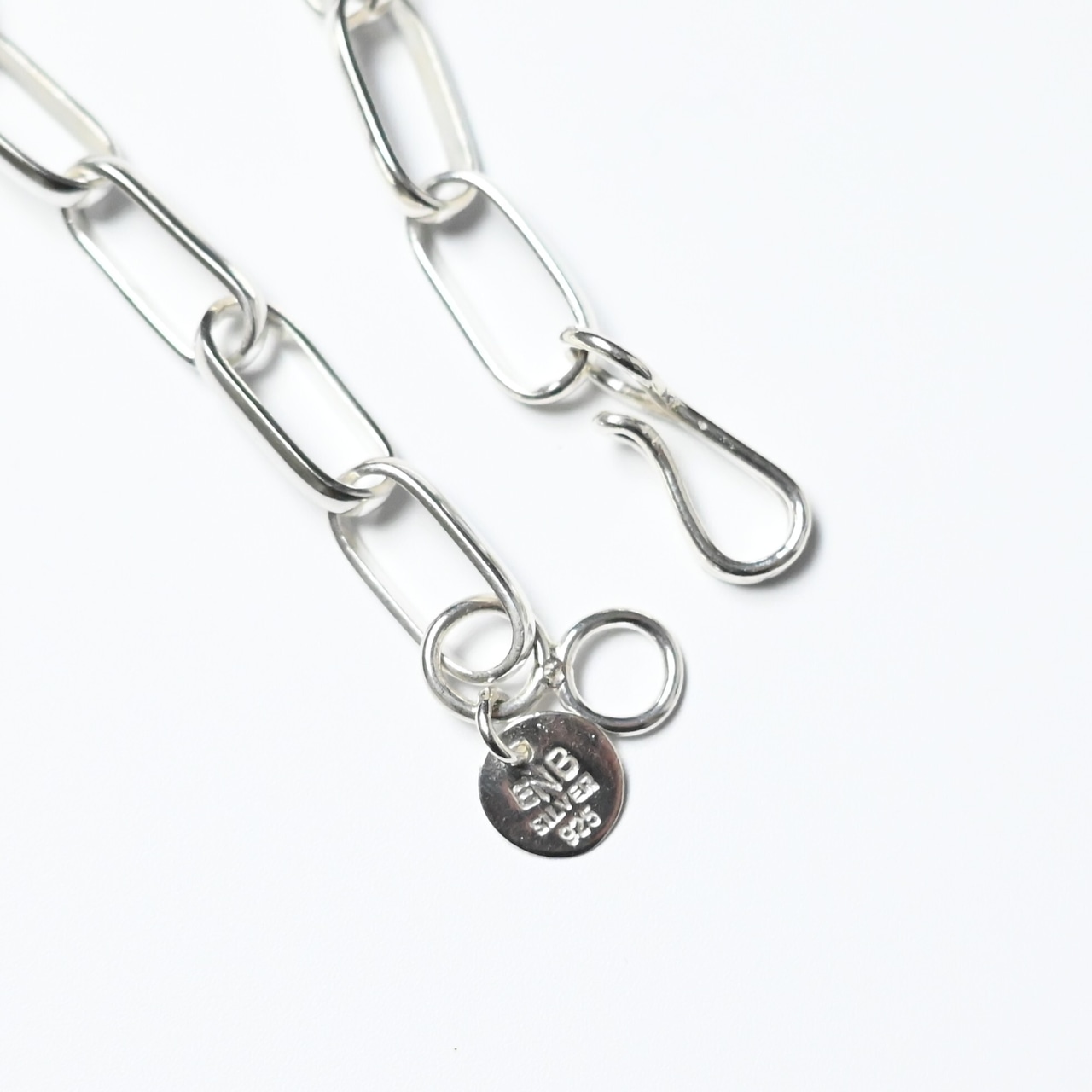 ERICKA NICOLAS BEGAY / HAND MADE LOOP CHAIN"RECTANGLE"(BRACELET)18㎝