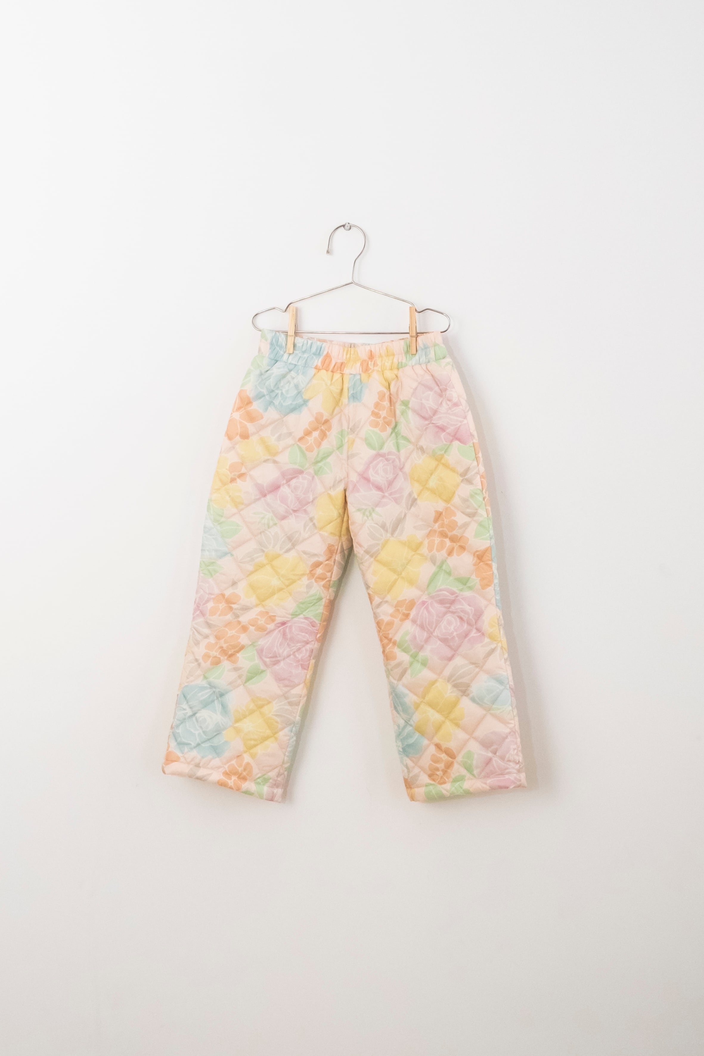 【 FISH & KIDS】25AW PASTELS FLOWERS SKI PANTS